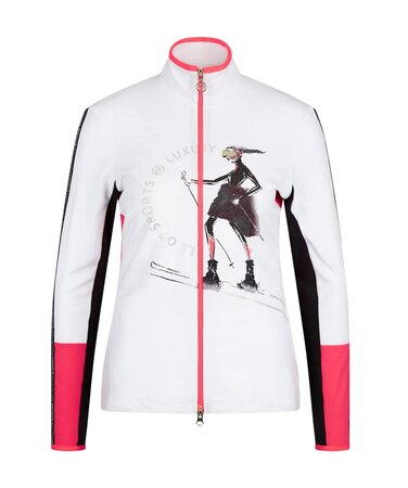 Mikina Sportalm Chronic Optical White