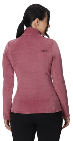 Mikina Spyder Shimmer Bug 1/2 Zip Acai