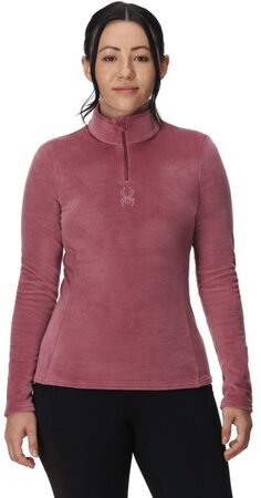 Mikina Spyder Shimmer Bug 1/2 Zip Acai