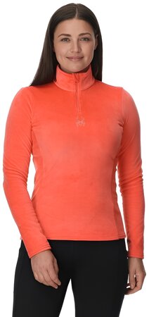 Mikina Spyder Shimmer Bug 1/2 Zip Coral Haze