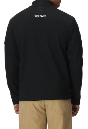 Mikina Spyder Wengen Bandit Jacket Black