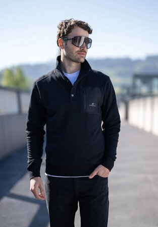 Mikina Stöckli Pullover Urban Trend Black
