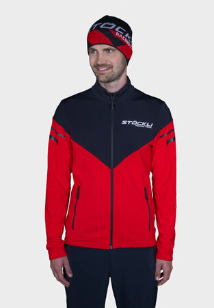 Mikina Stöckli Technostretch WRT Red/Black Mikina Stöckli Technostretch WRT Red/Black