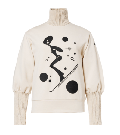 Sveter Goldbergh Voyage Turtle Neck Champagne