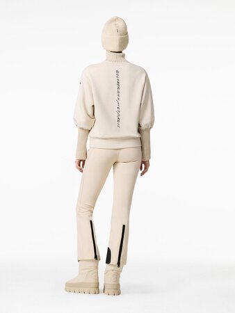 Sveter Goldbergh Voyage Turtle Neck Champagne