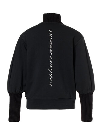 Sveter Goldbergh Voyage Turtle Neck Sweater Black