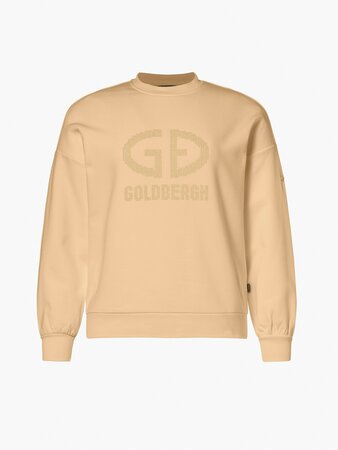 Sveter Goldbergh Alessandra Crew Neck Sweater Caramello