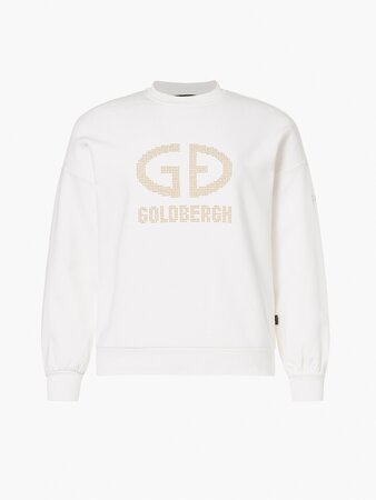 Sveter Goldbergh Alessandra Crew Neck Sweater Cream