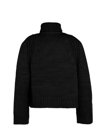 Sveter Goldbergh Beauty Long Sleeve Knit Sweater Black