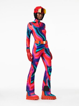 Sveter Goldbergh Illusion Ski Pully Absinthe Rainbow