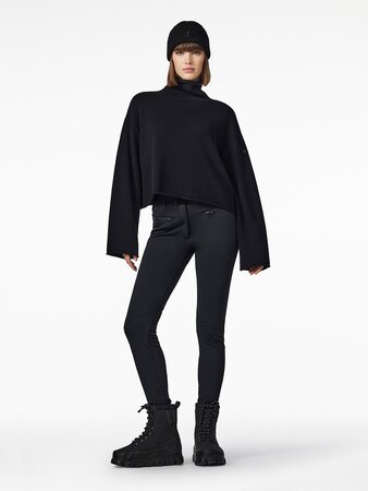 Sveter Goldbergh Lourdes Long Sleeve Knit Sweater Black