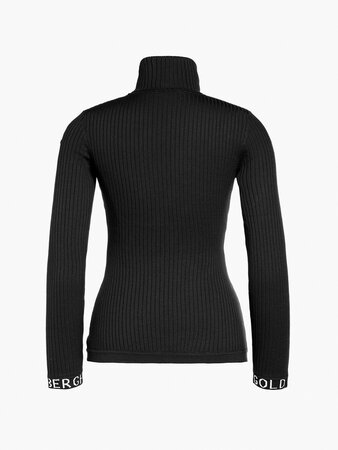 Sveter Goldbergh Mira Long Sleeve Knit Sweater Black
