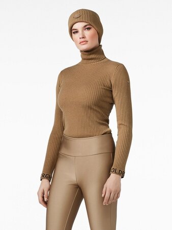 Sveter Goldbergh Mira Long Sleeve Knit Sweater Marmottes