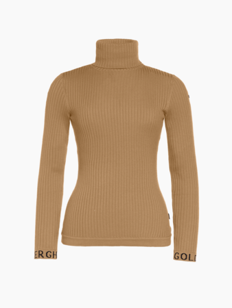 Sveter Goldbergh Mira Long Sleeve Knit Sweater Marmottes