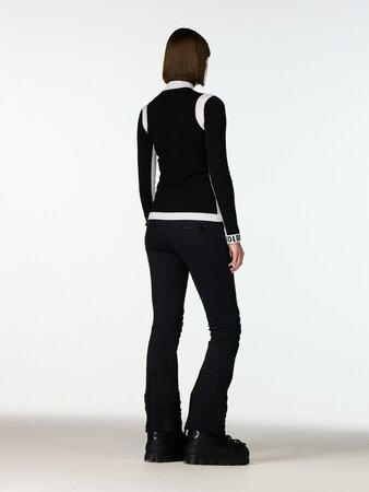 Sveter Goldbergh Noemi Long Sleeve Knit Sweater Black