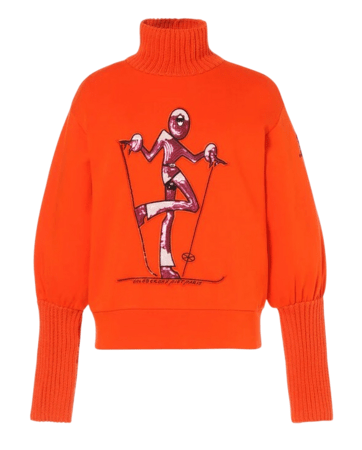 Sveter Goldbergh Pret à Porter Turtle Neck Orange