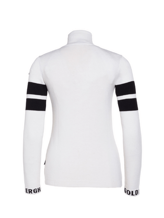 Sveter Goldbergh Rocket Long Sleeve Knit Sweater White