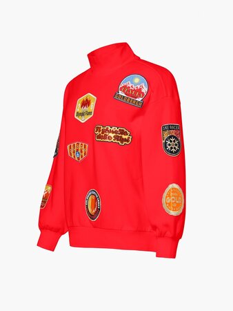 Sveter Goldbergh Roma Turtle Neck Sweater Flame