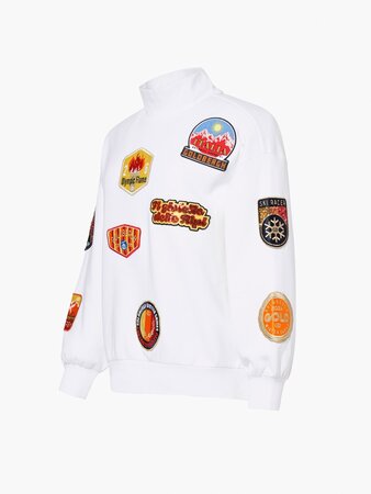 Sveter Goldbergh Roma Turtle Neck Sweater White