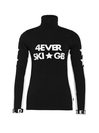 Sveter Goldbergh Sargans Knit Sweater L/S Black