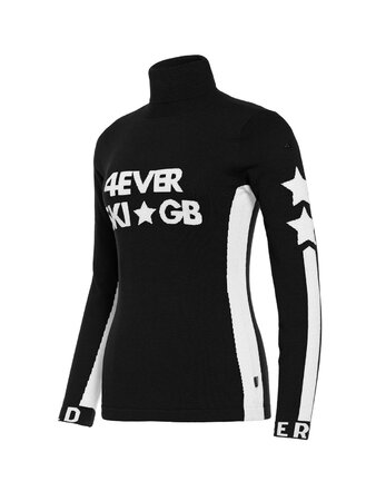 Sveter Goldbergh Sargans Knit Sweater L/S Black