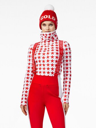 Mikina Goldbergh Sportif Ski Pully Flame Mikina Goldbergh Sportif Ski Pully Flame