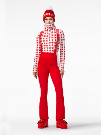 Mikina Goldbergh Sportif Ski Pully Flame Mikina Goldbergh Sportif Ski Pully Flame