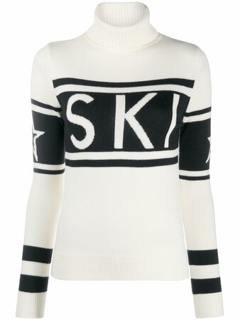 Dámsky sveter Perfect Moment Schild Merino Wool Sweater Snow White Dámsky sveter Perfect Moment Schild Merino Wool Sweater Snow White