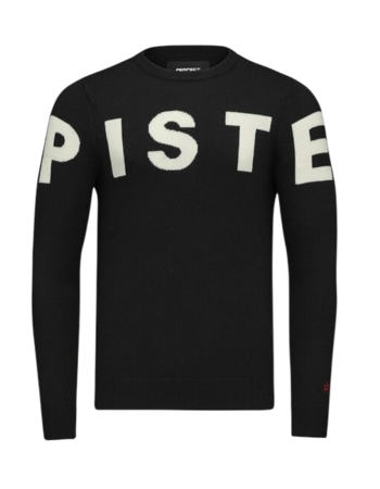 Pánsky sveter Perfect Moment Piste Merino Wool Sweater Black Pánsky sveter Perfect Moment Piste Merino Wool Sweater Black