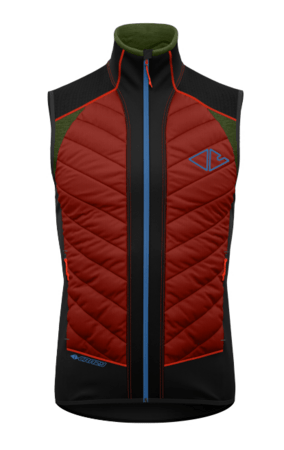 Vesta Crazy Idea Vest Flame Man Forest