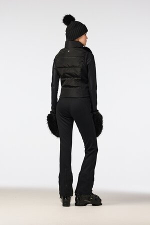 Vesta Goldbergh Chic Bodywarmer Faux Black
