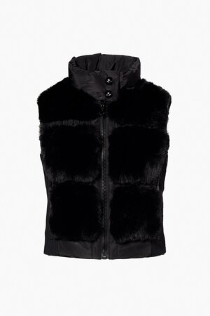 Vesta Goldbergh Chic Bodywarmer Faux Black