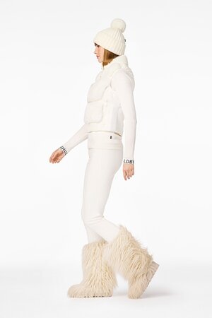 Vesta Goldbergh Chic Bodywarmer Faux Snow White