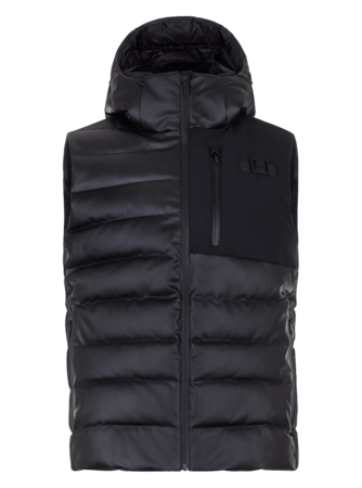 Vesta One more Eco-Down Hoody Vest Black/Black/Black