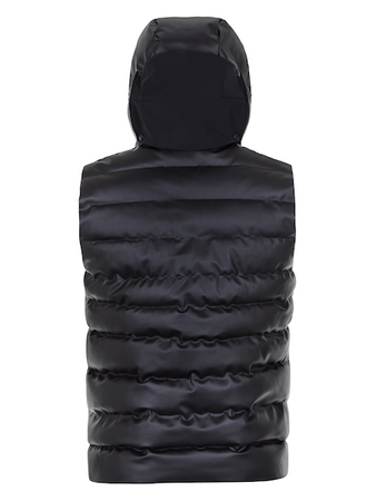 Vesta One more Eco-Down Hoody Vest Black/Black/Black