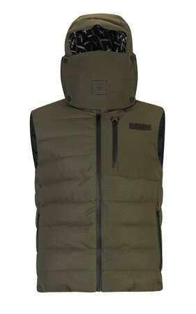 Vesta One more Eco-Down Hoody Vest Survivor/Survivor/Black Sphera