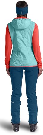 Dámska vesta Ortovox Swisswool Piz Boè Vest W Ice Waterfall