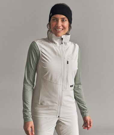 Vesta Ortovox Venet Softshell Vest W White Tea