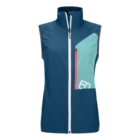 Vesta Ortovox Berrino Vest W Petrol Blue
