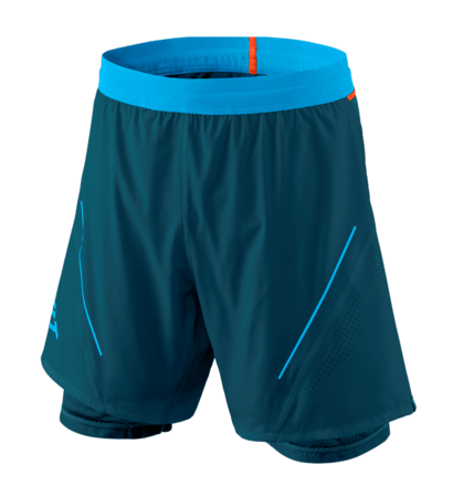 Pánske krátke nohavice Dynafit Alpine Pro 2in1 Shorts Petrol