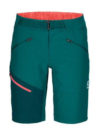 Krátke nohavice Ortovox W's Brenta Shorts Pacific Green