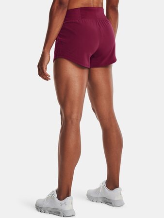 Dámske krátke nohavice Under Armour Speedpocket Perf Pink Wildflower