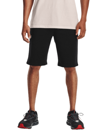 Pánske krátke nohavice Under Armour Rival Cotton Short Black
