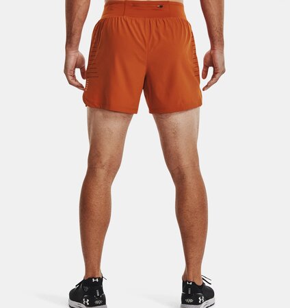 Pánske krátke nohavice Under Armour Speedpocket 5" Short Fox/Jet Gray Pánske krátke nohavice Under Armour Speedpocket 5" Short Fox/Jet Gray