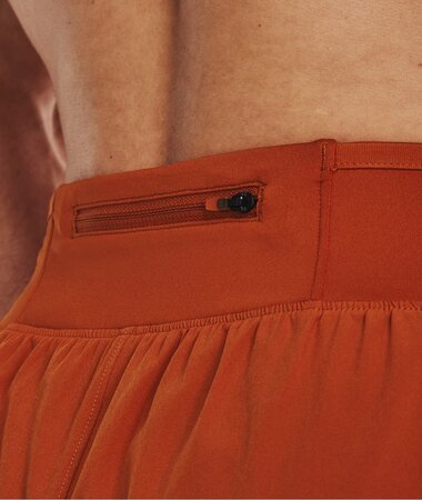 Pánske krátke nohavice Under Armour Speedpocket 5" Short Fox/Jet Gray Pánske krátke nohavice Under Armour Speedpocket 5" Short Fox/Jet Gray