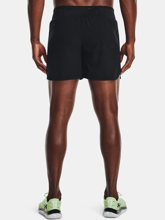 Pánske krátke nohavice Under Armour Speedpocket 5" Black