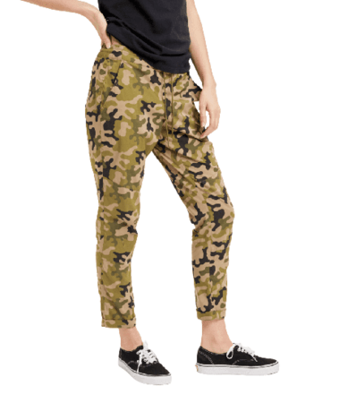 Dámske tepláky Burton Joy Pants Martini Olive Terra Camo