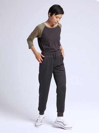 Dámske tepláky Burton Oak Pant True Black Heather