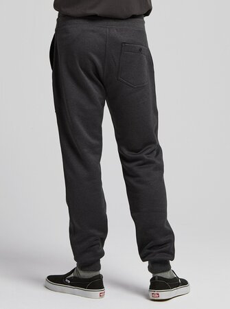 Pánske tepláky Burton Oak Fleece Pants True Black Heather