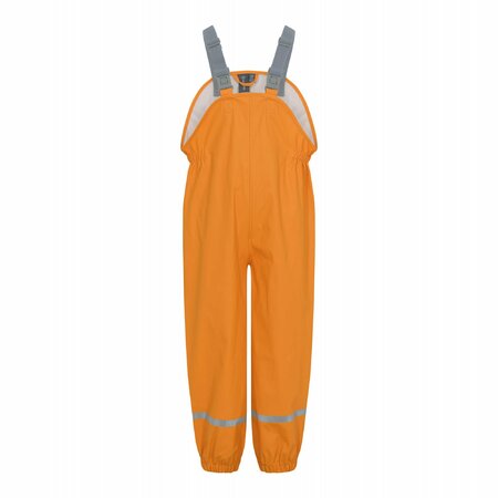 Nohavice do dažďa Color Kids Pants PU W. Suspender Cadmium Yellow